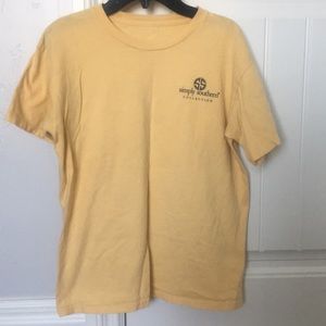 Yellow Simply Southern Collection Shirt